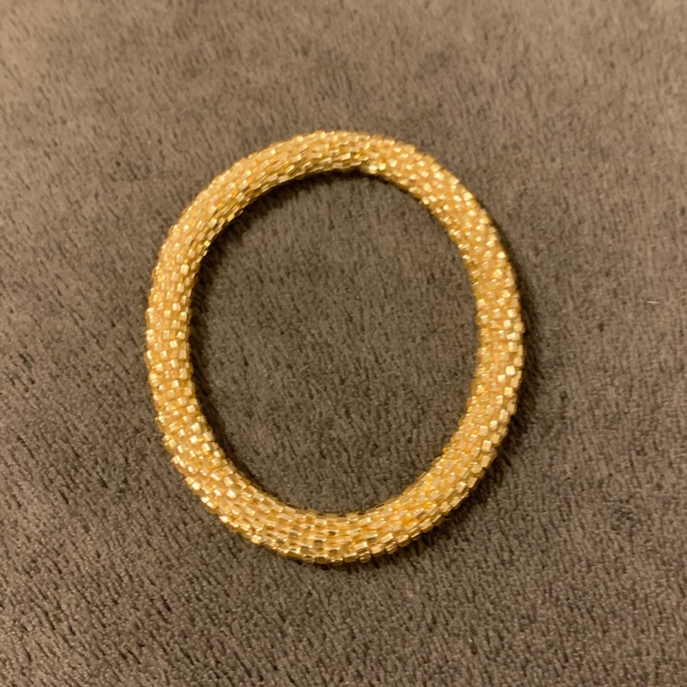 Gold Lily and Laura bracelet